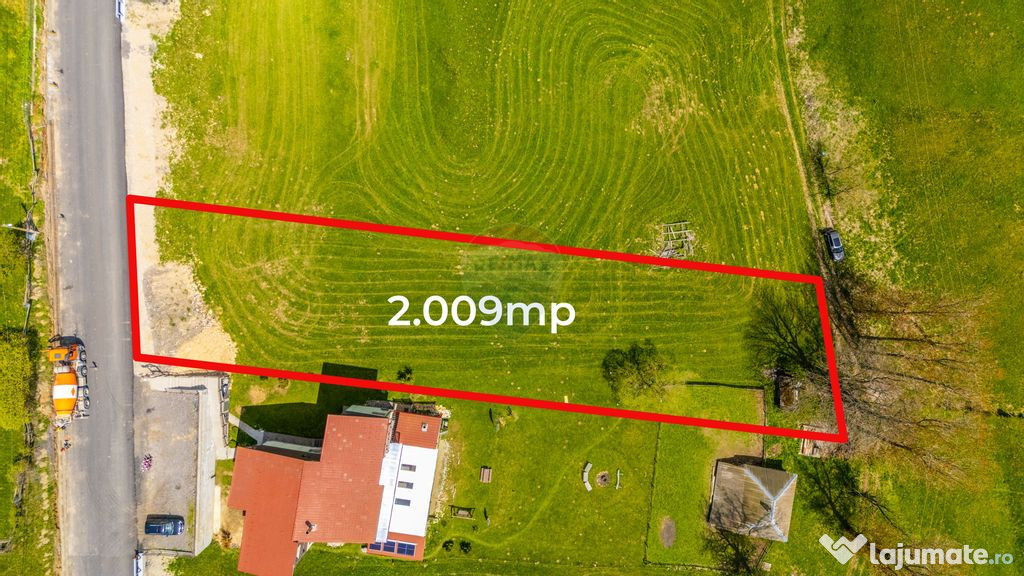 Teren 2,009mp Fundata / Intravilan/ DN 73
