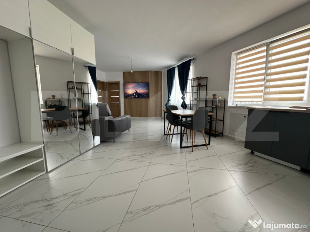 Apartament 3 camere, 68 mp, mobilat si utilat nou, parcare,