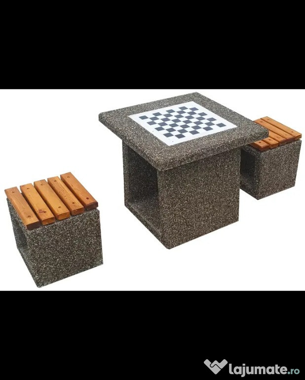 Mobilier urban- prefabricate din beton
