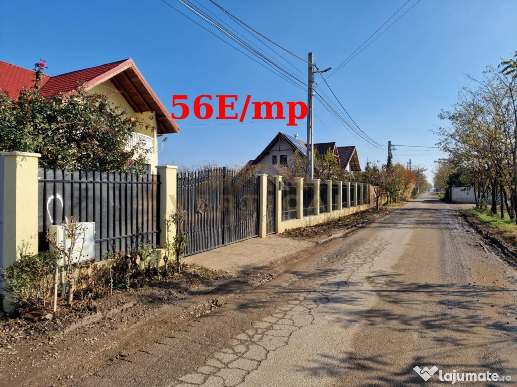 Teren ieftin in 36 de rate | Comuna Berceni | Ultimul lot!