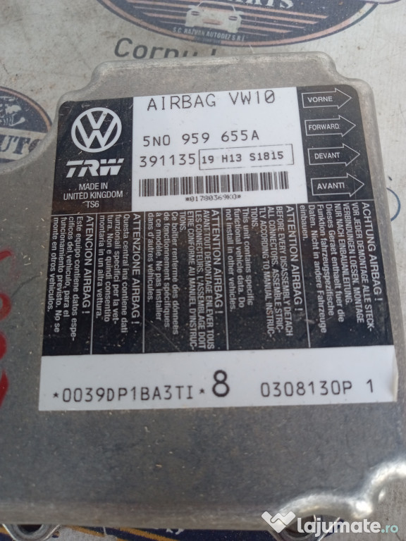 Modul airbag Volkswagen Tiguan 2008