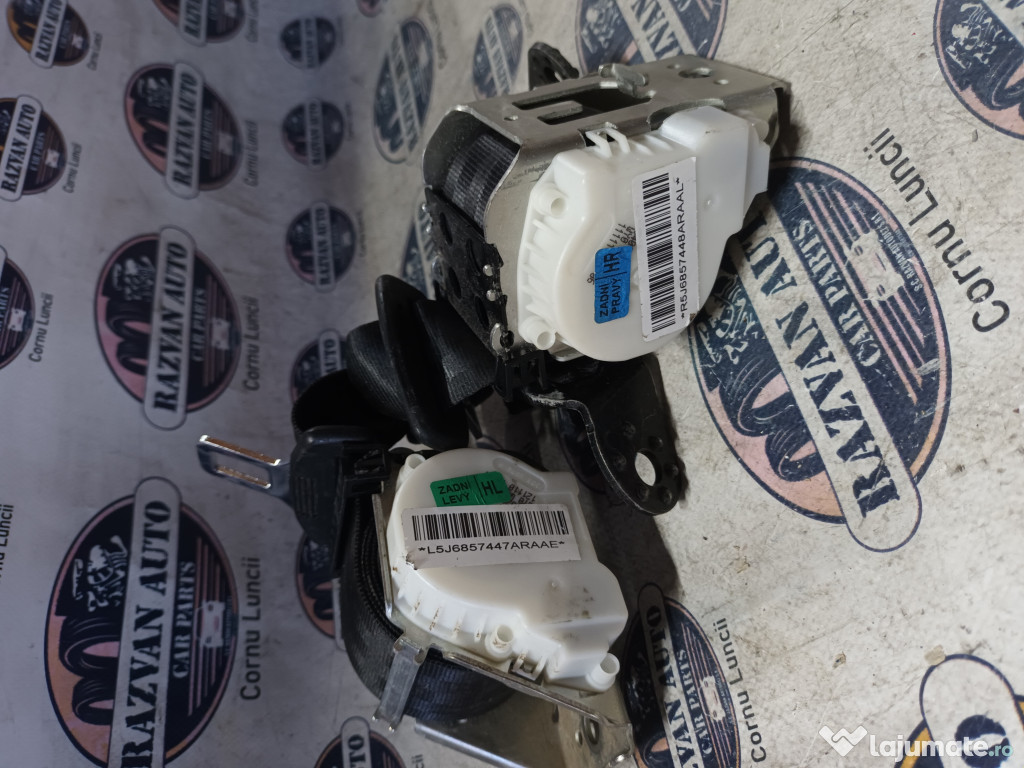 Set centuri spate stanga-dreapta Skoda Fabia 2 2006