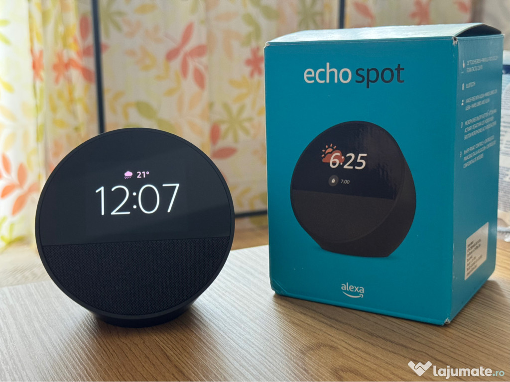 Boxa asistent personal inteligent alexa dot