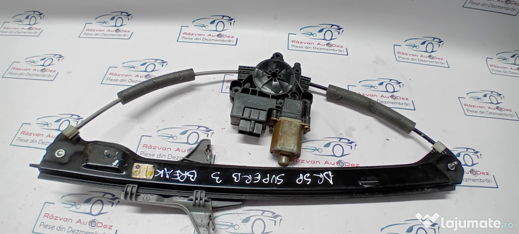 Macara geam dreapta spate Skoda Superb 3 2015
