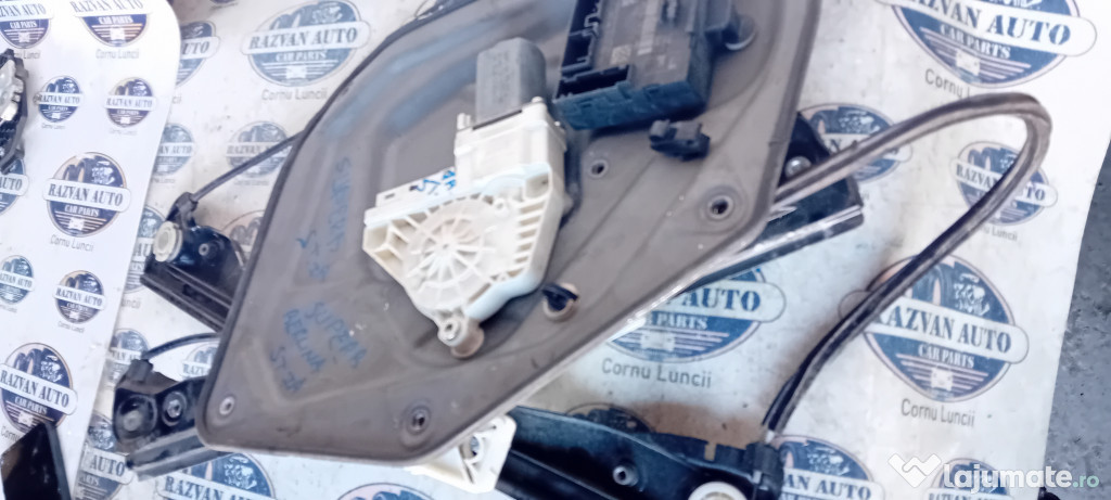 Macara geam stanga fata Skoda Superb 2 2011