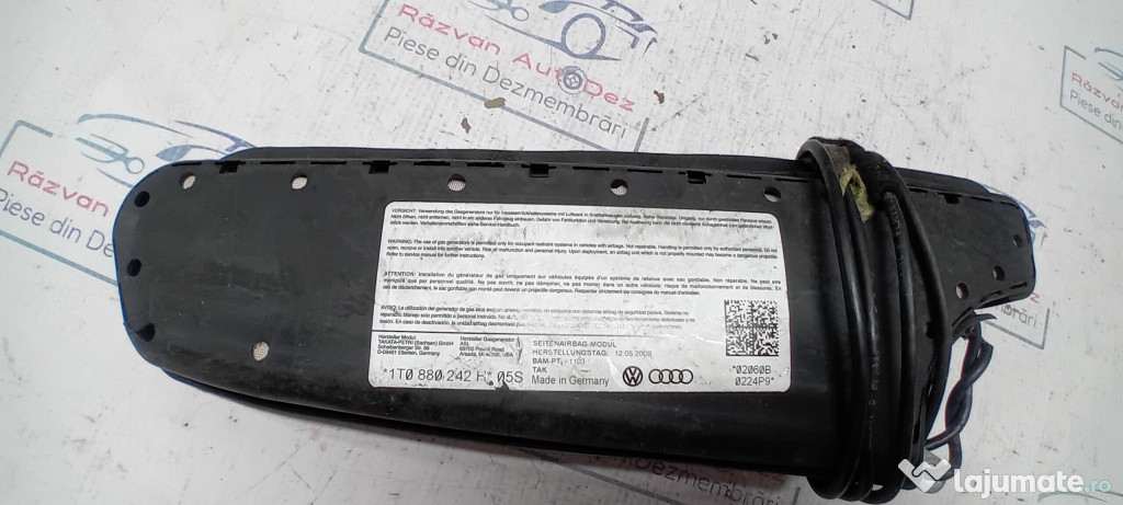 Airbag scaun dreapta fata Volkswagen Touran 2009