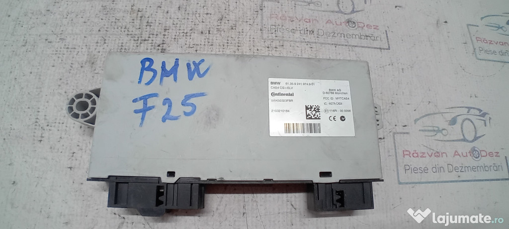 Calculator confort BMW X3 F25 2013