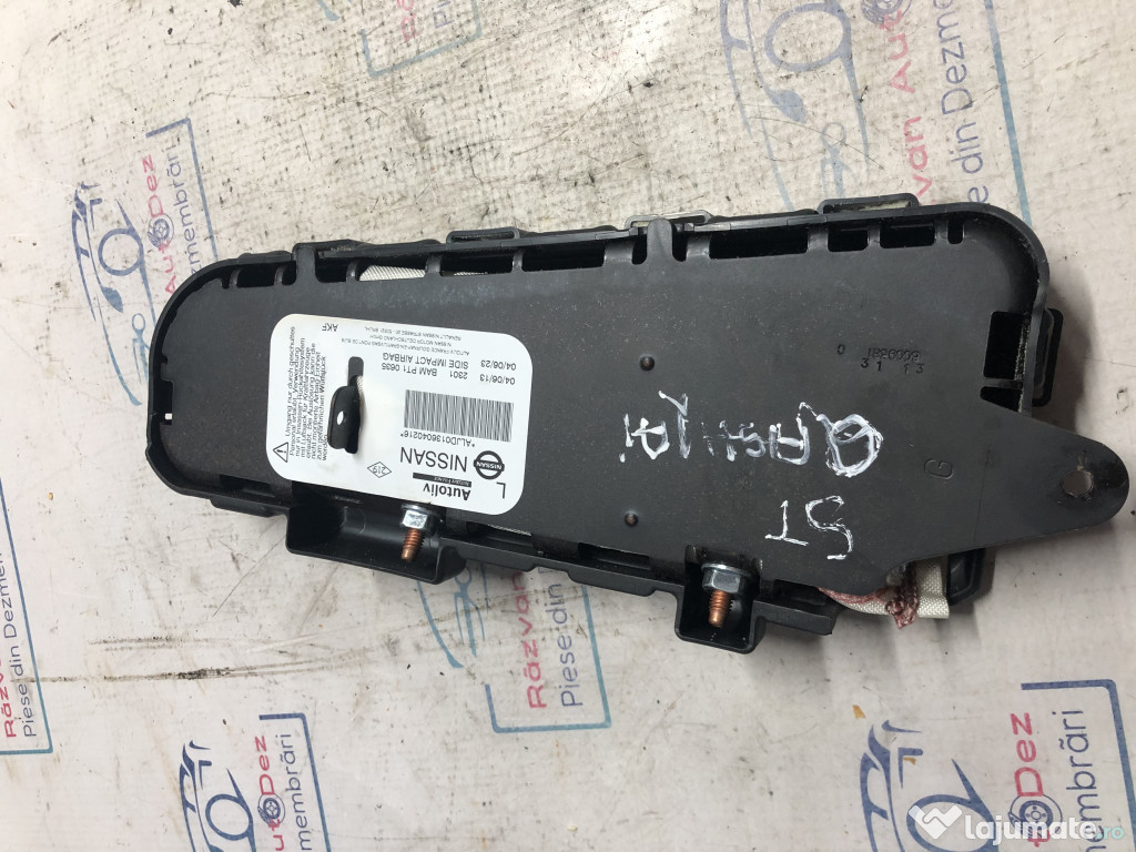 Airbag scaun stanga fata Nissan Qashqai 2013
