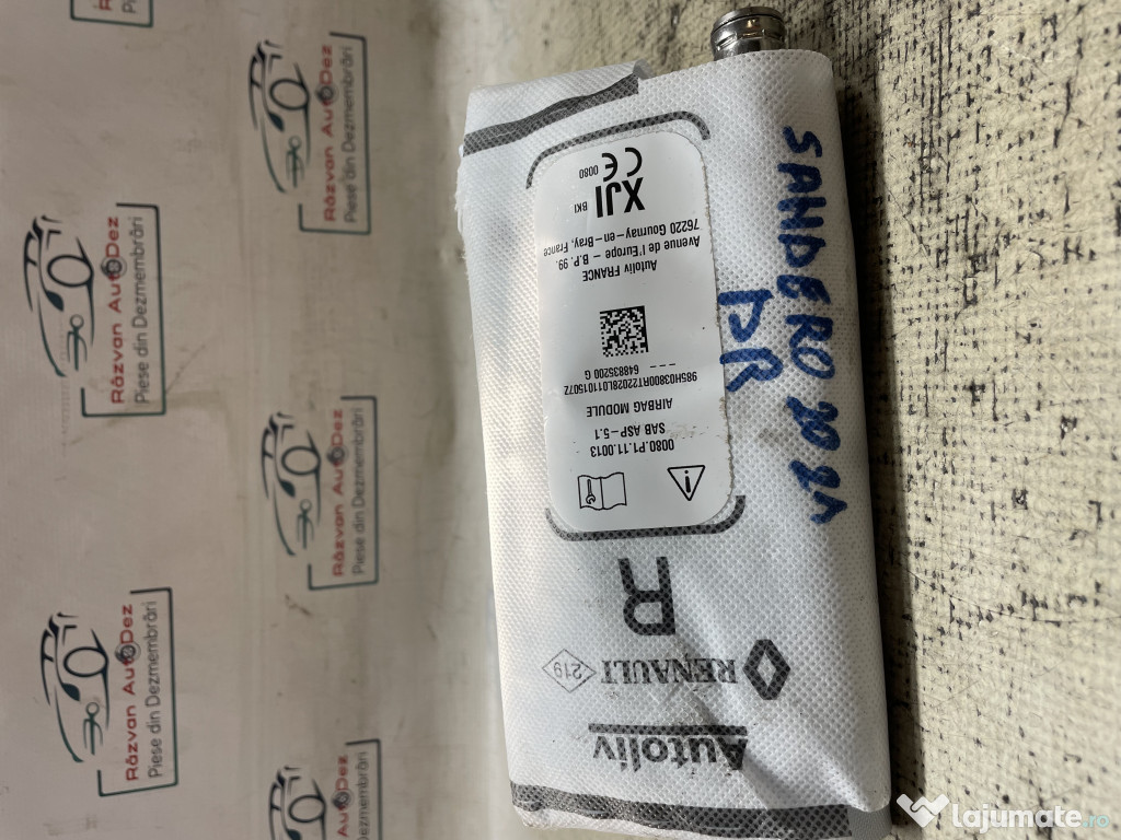 Airbag scaun dreapta fata Dacia Sandero 2021