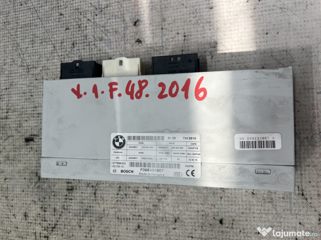 Calculator confort BMW X1 F48 2016