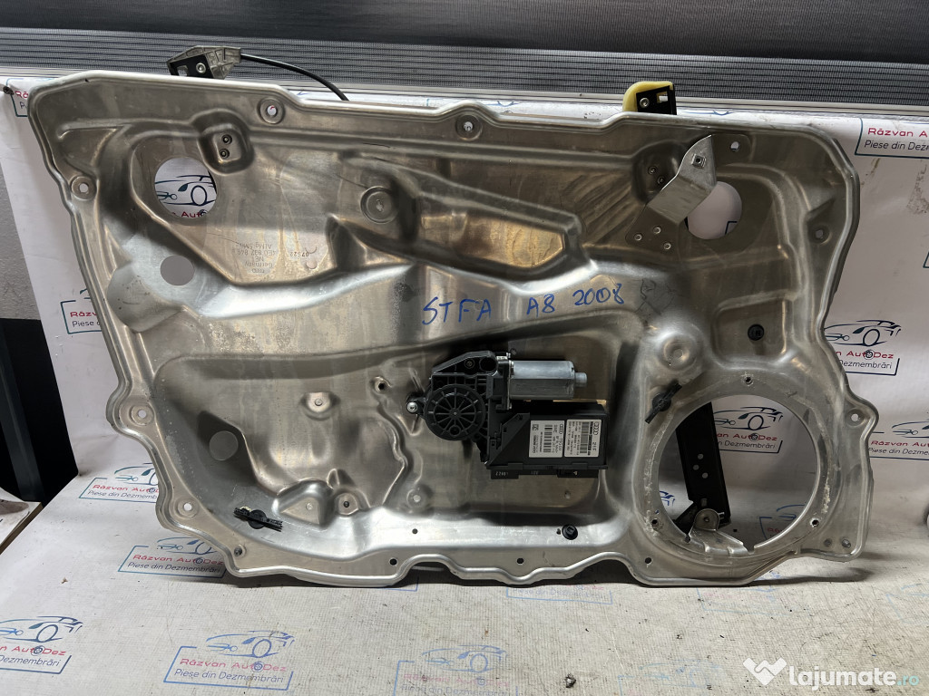Macara geam stanga fata Audi A8 2008