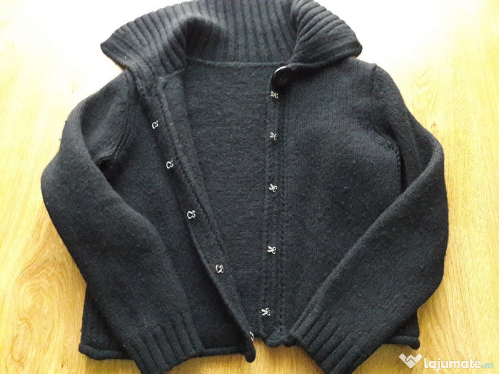 Pulover negru dama - L