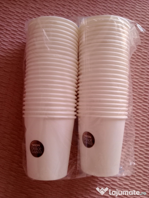 49 pahare carton cafea Dulce Gusto