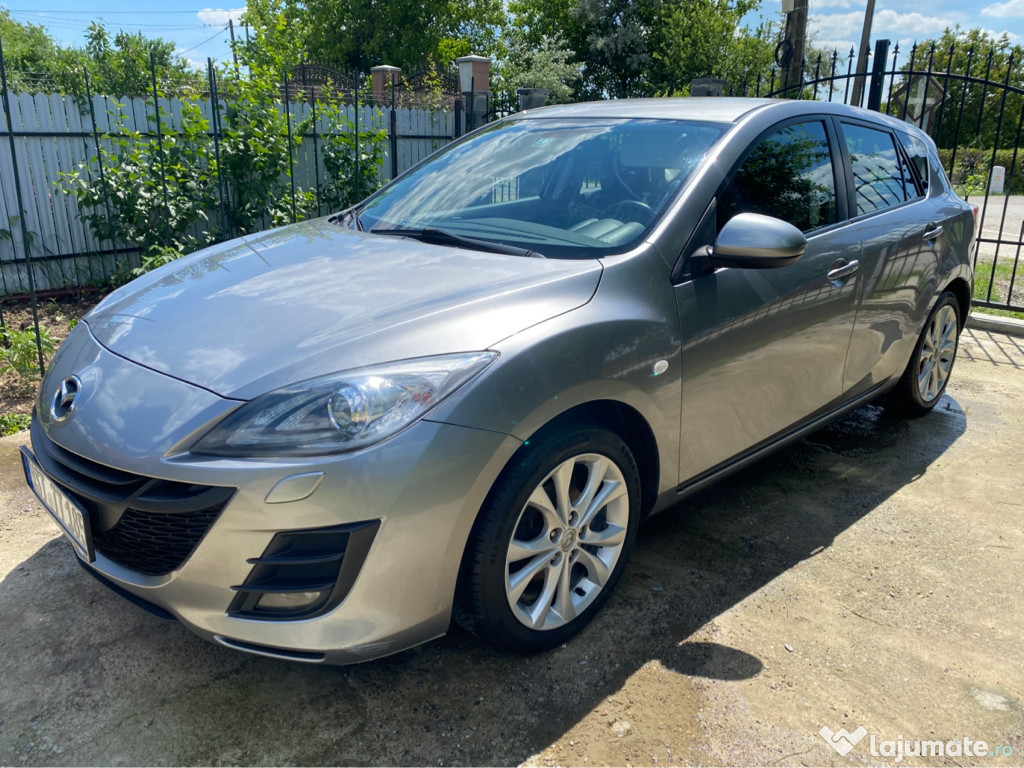 Mazda 3 Active Plus, 2010, 1.6 Benzină și GPL, recent adusă