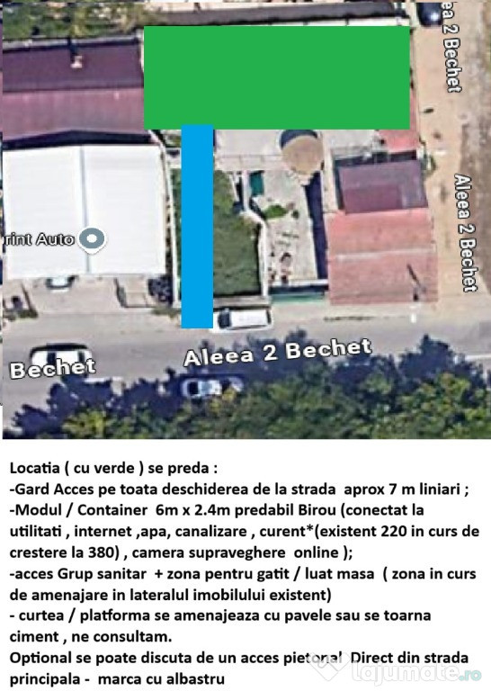Ofer Spre Inchiriere Teren Stradal