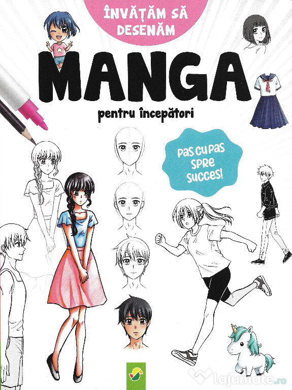 Invatare Manga desen benzi desenate comics