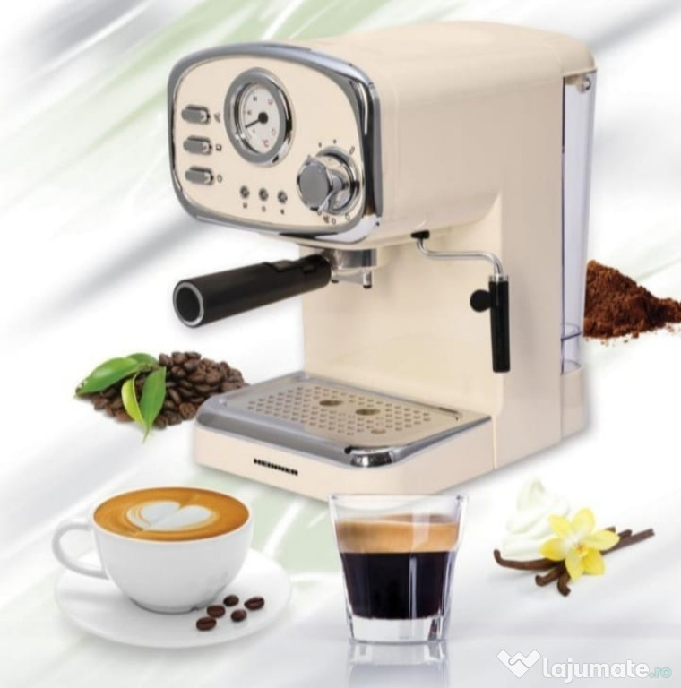 Espressor HEINNER RETRO CREAM HEM-1100CR