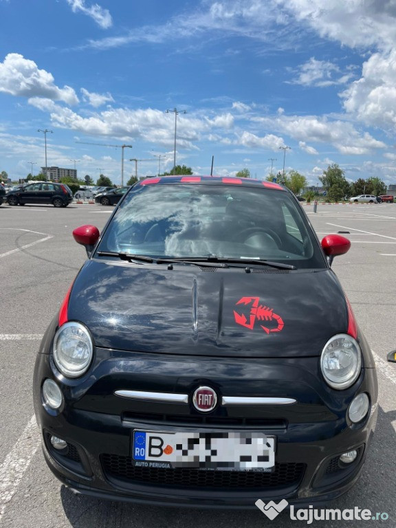 Fiat 500S - Benzina - an 2014 - 80.000 km - Aspect sport - Intretinuta