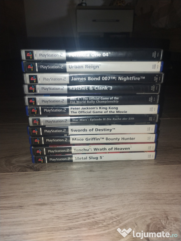 Jocuri originale PlayStation 2- Prețuri începând de la 40 lei!