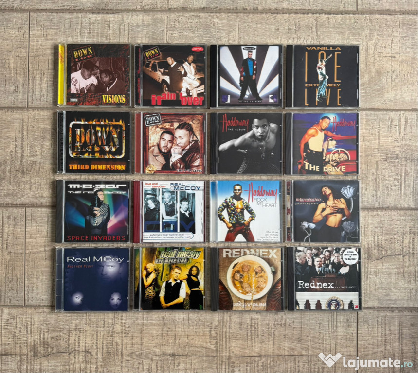 Pachet 4 cd-uri originale Eurodance 90’s
