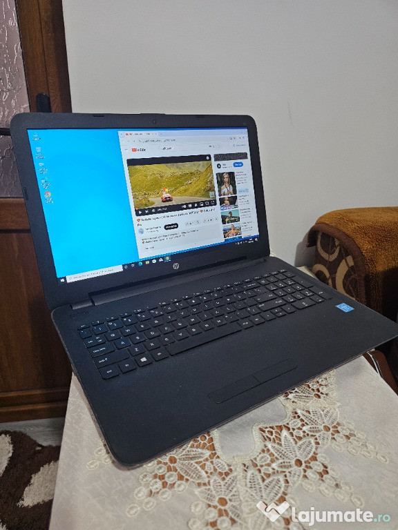 Laptop HP 250 G4 CPU Intel , 4 giga ram , SSD 256 , baterie buna .