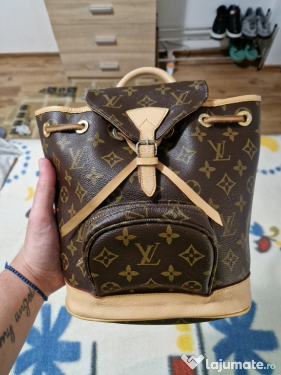 Louis vuitton rucsac piele vintage