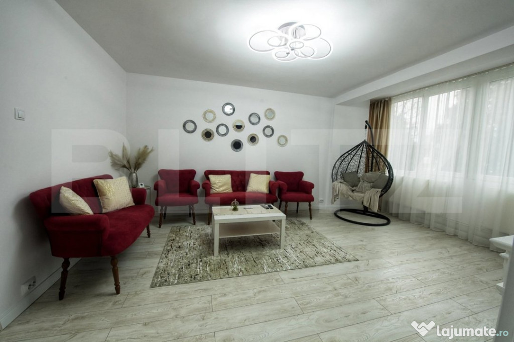 Apartamnt cu 3 camere ultracentral, etaj 1