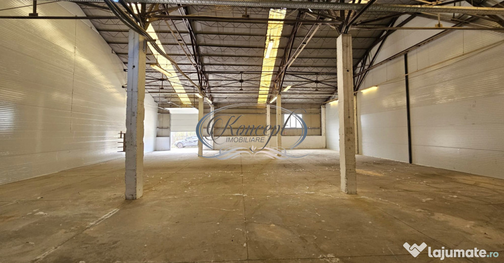 Hala Cluj Dambul Rotund – productie, depozitare, 400 mp, e
