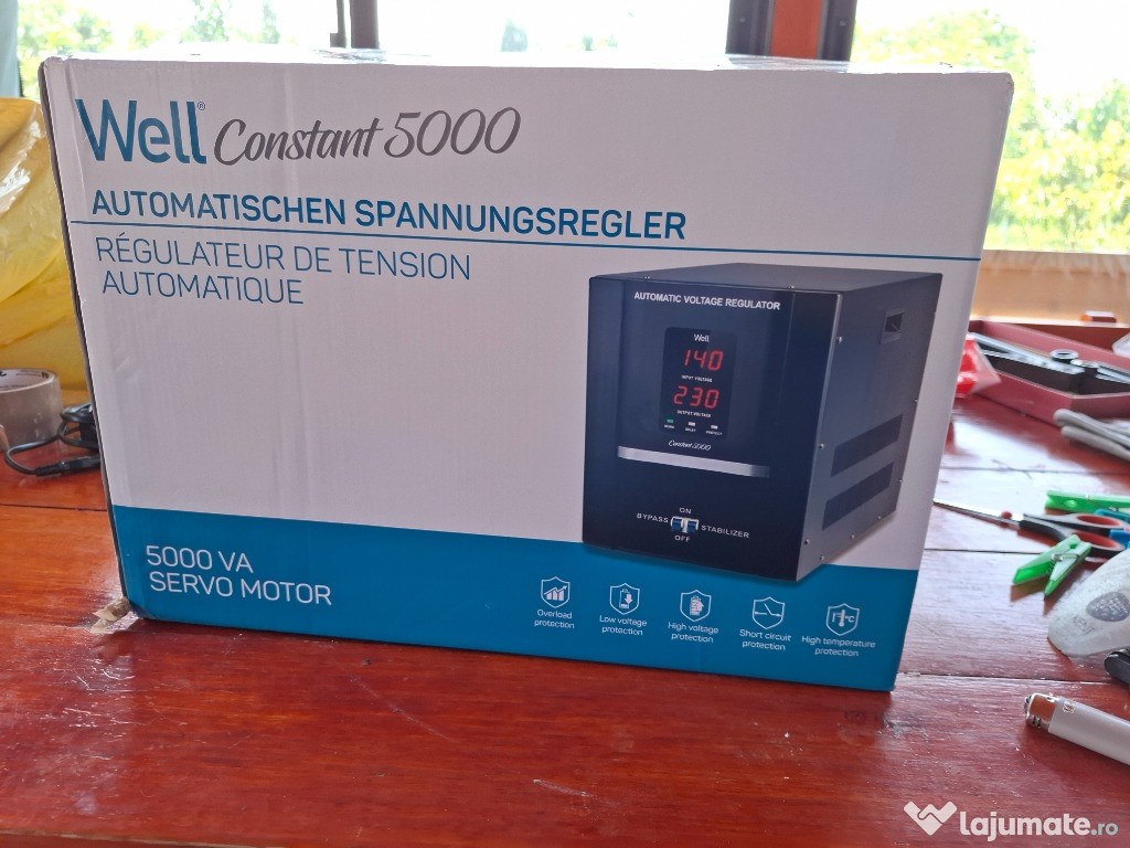 Stabilizator automat de tensiune Well