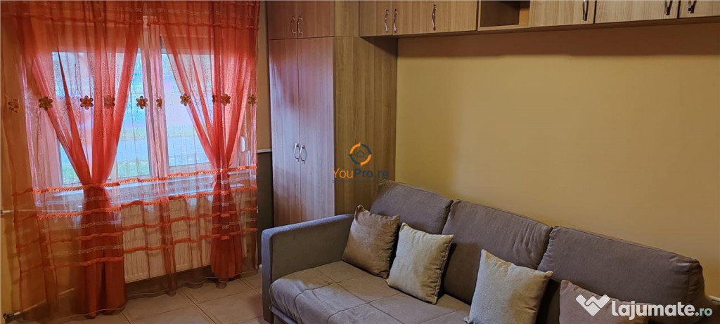 Garsoniera de inchiriat la parter zona Buziasului