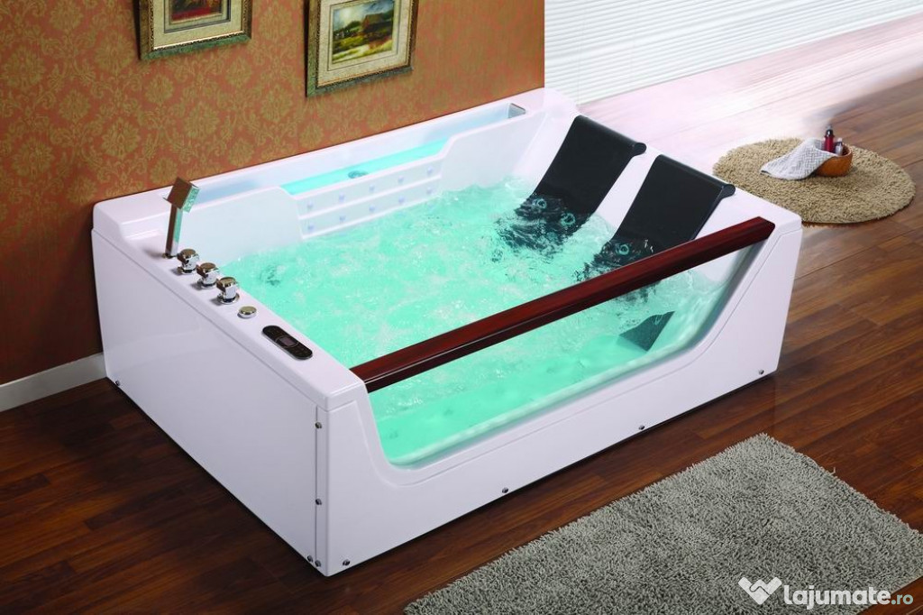 Răsfăț și relaxare în cada cu hidromasaj două persoane