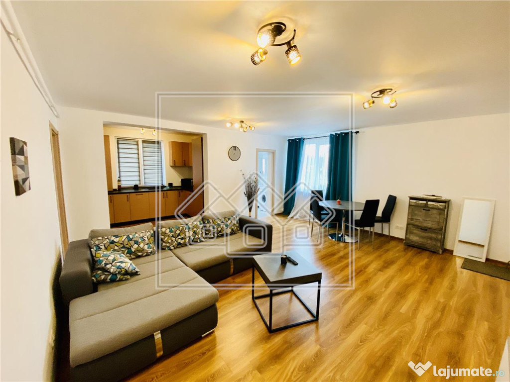 Ap cu 2 camere si gradina, mobilat si utilat modern, Selimba