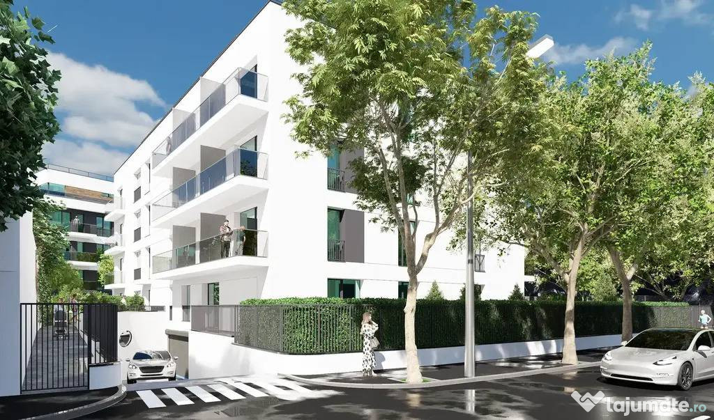 Garsonieră cu grădină în ICON Studios - zona Moșilor