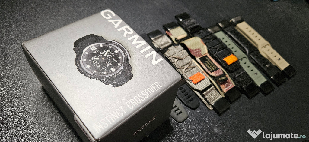Ceas Garmin Instinct Crossover - Full Box+Accesorii