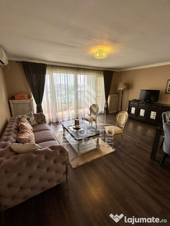 Apartament de lux cu 3 camere, 2 bai, zona Aradului