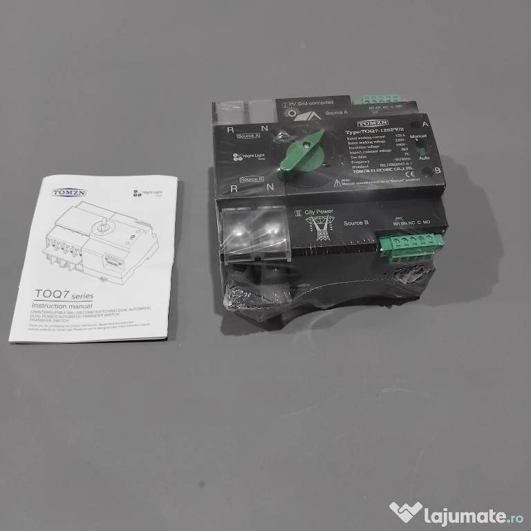 Vand Comutator de transfer automat ATS retea-panouri fotovoltaice 2P,