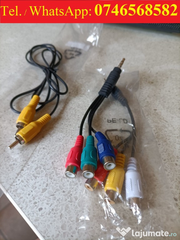 Adaptor Jack audio - video RCA 3 mama