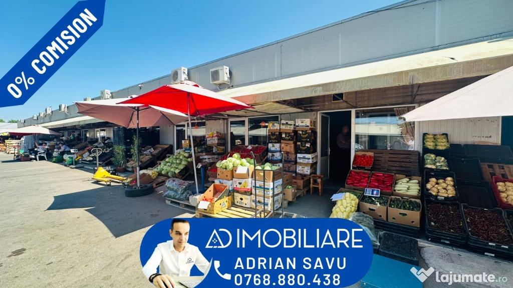 Închiriere boxă comercială / 17 mp, Piața agroalimentară
