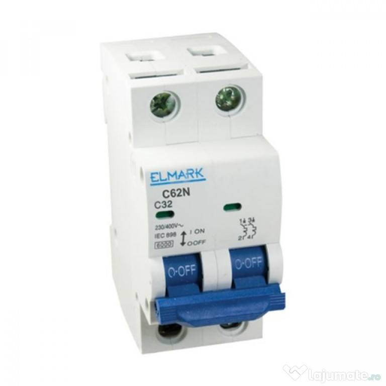 Siguranta automata bipolara C62N ELMARK