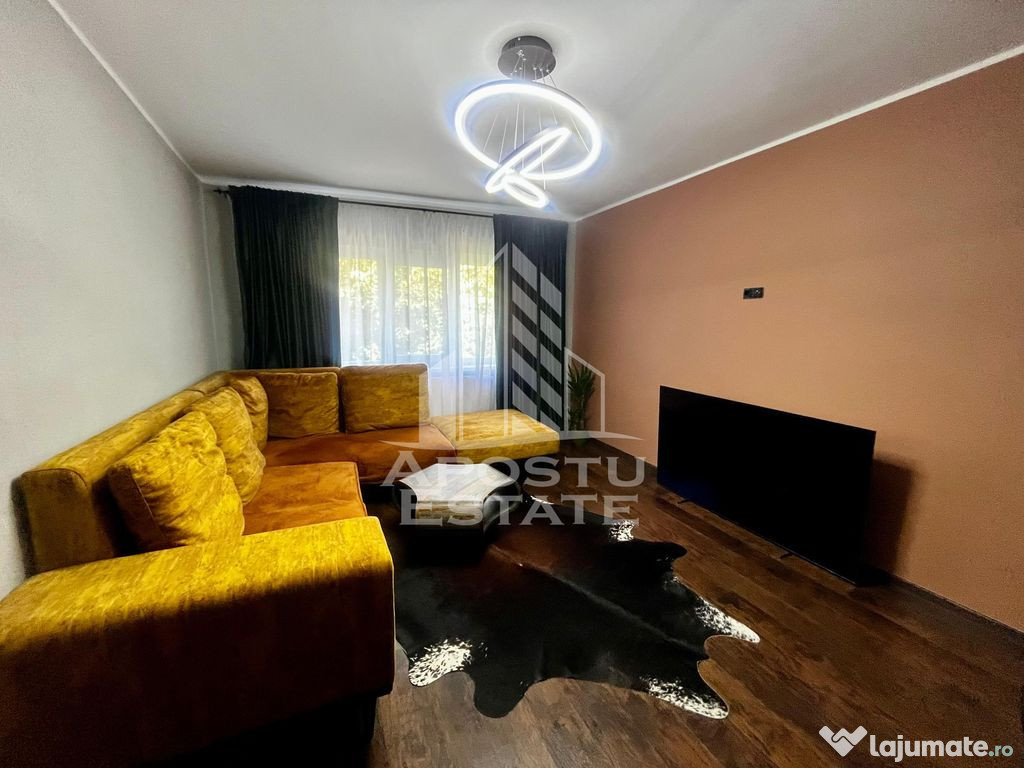 Apartament 2 camere,renovat,centrala proprie,zona Aradului