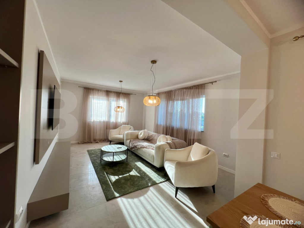 Apartament de lux nou, 2 camere, zona Promenada