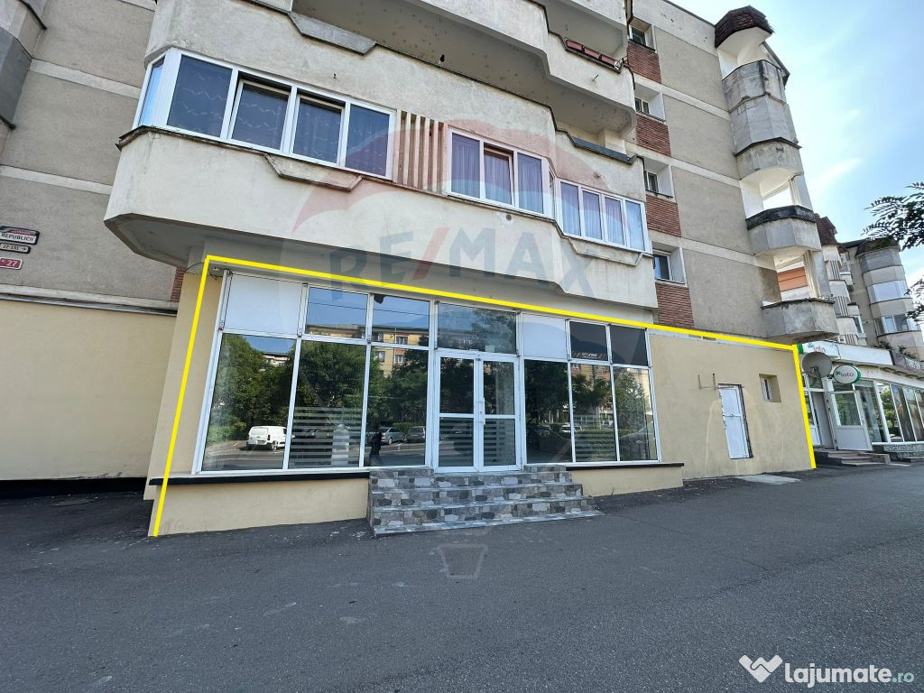 Spațiu comercial de 141 mp - DE INCHIRIAT