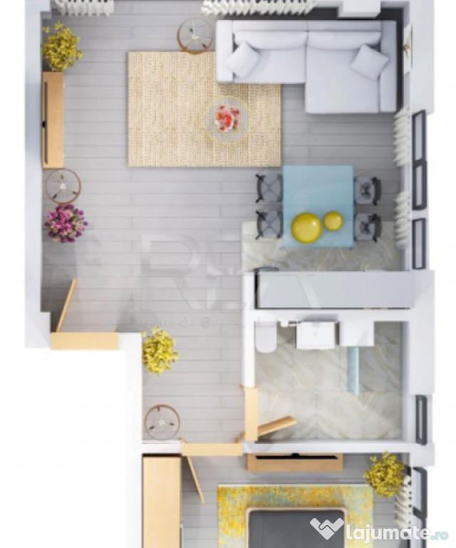 UP Boutique - Pipera Voluntari - APARTAMENT 2 CAMERE finisaj