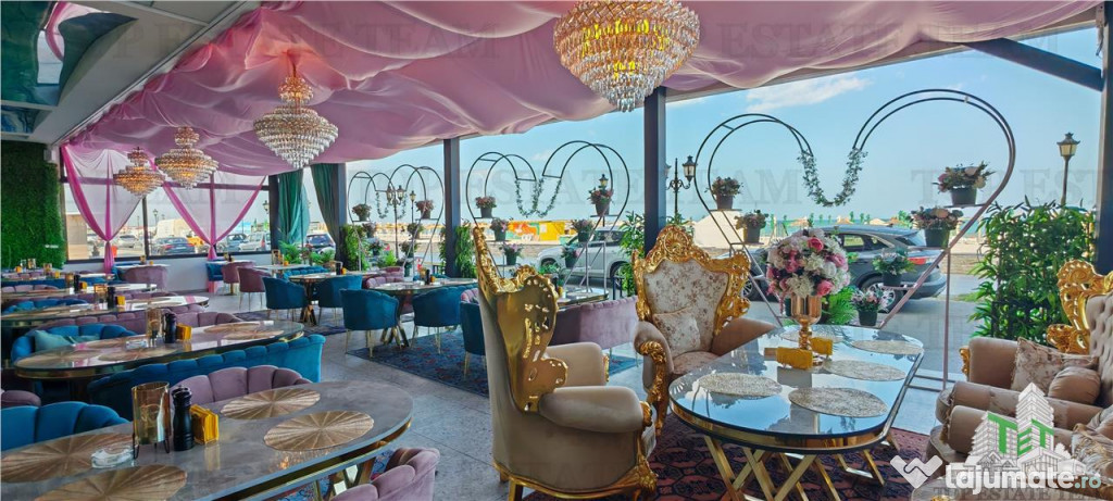 RESTAURANT CU TERASA 300MP, COMPLET MOBILAT/UTILAT, CHIRIAS