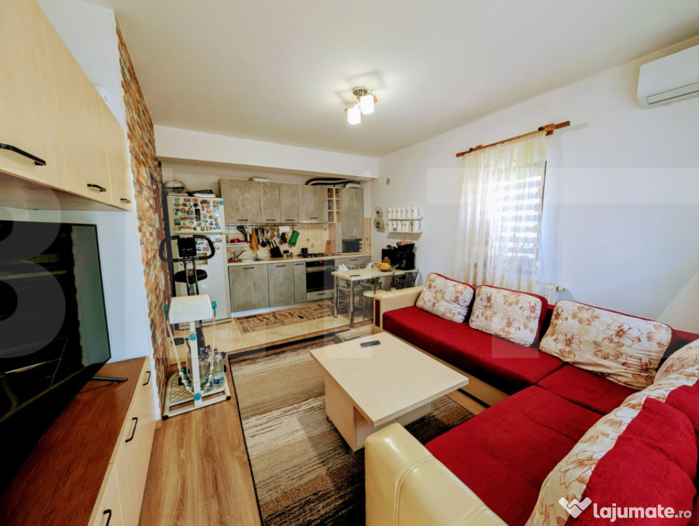Apartament 3 camere Bucureștii Noi, mobilat și utilat - me