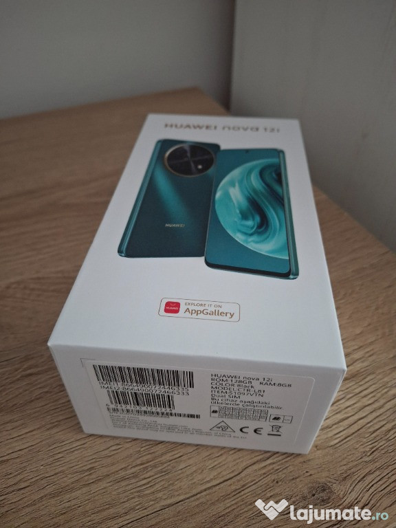 Telefon HUAWEI nova 12i, 128GB, 8GB RAM, Dual SIM, Green