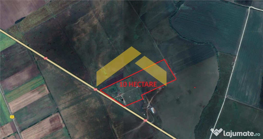 Teren agricol de 10 ha Sintea Mare