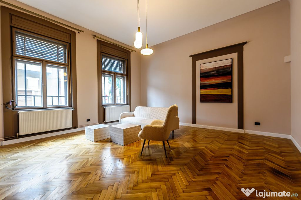 Parter, 3 camere, 103 mp – renovat recent, ultracentral...
