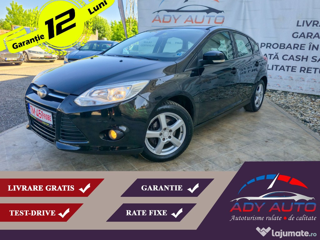 Ford Focus, 1.6 Benzina,Euro 5, Livrare gratis, Rate fixe