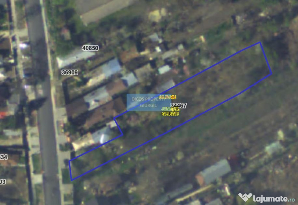 Teren intravilan Giurgiu – Șoseaua Bălănoaiei